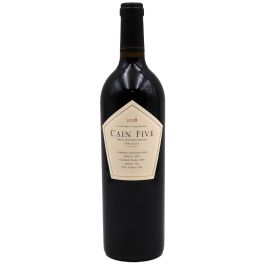 Cain Five 2008 Napa Valley 赤ワイン 2008-cain-five-California-Red-