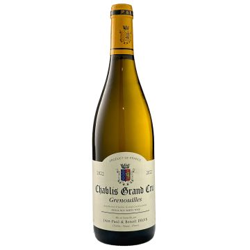 2022 Jean Paul & Benoit Droin Chablis Grand Cru Les Grenouilles, Burgundy White