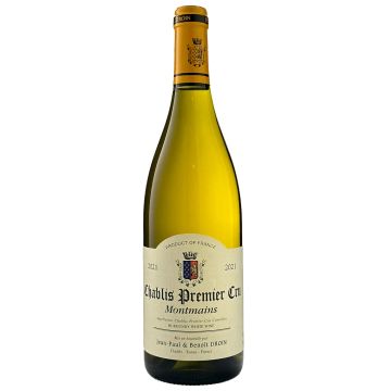 2021 jean paul & benoit droin chablis premier cru montmains Burgundy White 