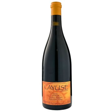 2021 cayuse syrah cailloux vineyard Washington Red 