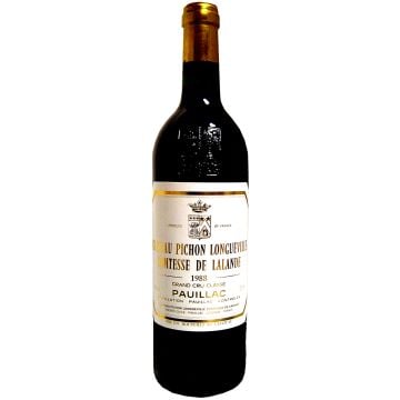 1988 pichon lalande Bordeaux Red 