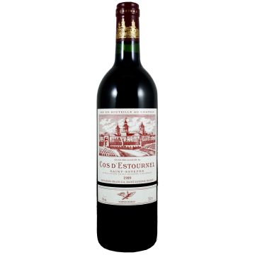 1989 cos destournel Bordeaux Red 