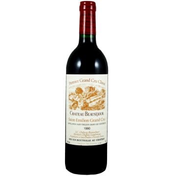 1990 beausejour duffau Bordeaux Red 