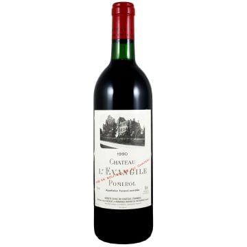 1990 L'Evangile, Bordeaux Red