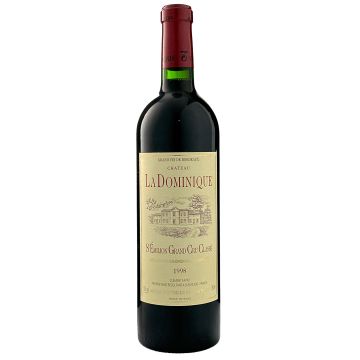 1998 chateau la dominique Bordeaux Red 