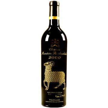 2000 Mouton Rothschild, Bordeaux Red