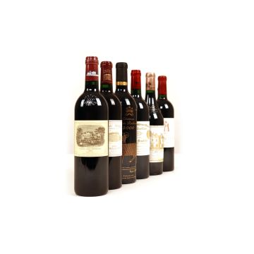 2000 bordeaux collectors case (1st growths and cheval blanc) Bordeaux Red 