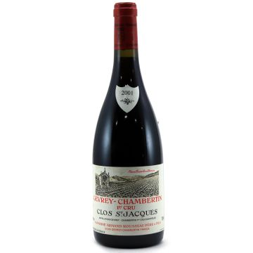 2001 a rousseau gevrey chambertin clos st jacques Burgundy Red 