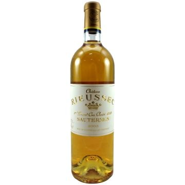 2003 rieussec Dessert White 