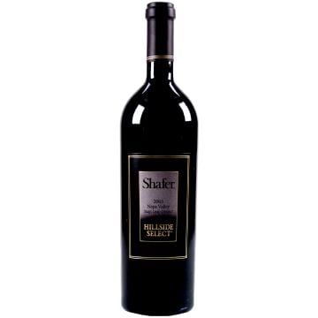 2003 Shafer Cabernet Sauvignon Hillside Select, California Red