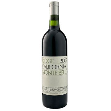 2007 Ridge Monte Bello Cabernet Sauvignon, California Red