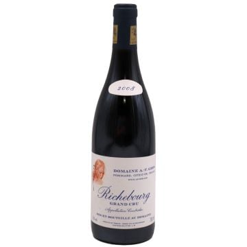 2008 anne-francois gros richebourg Burgundy Red 