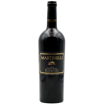 2010 martinelli vellutini ranch zinfandel California Red 
