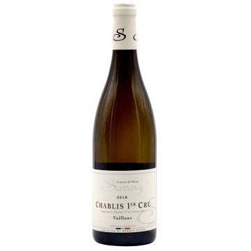 2018 francine et olivier savary chablis vaillons Burgundy White 