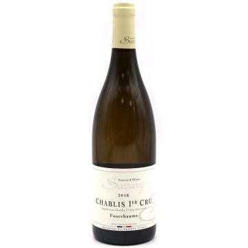 2018 francine et olivier savary chablis fourchaume Burgundy White 