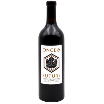 2018 once & future sonoma valley zinfandel old hill ranch California Red 