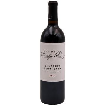 2019 bledsoe family winery cabernet sauvignon Washington Red 