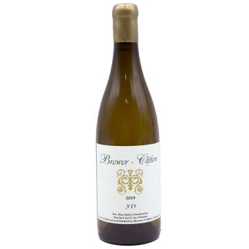 2019 brewer-clifton chardonnay 3d California White 