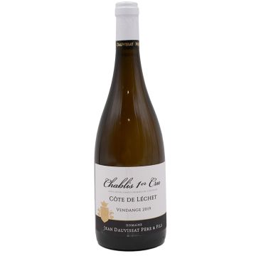 2019 domaine jean dauvissat pere & fils chablis premier cru cote de lechet Burgundy White 