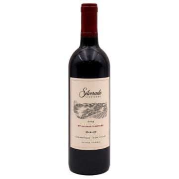 2019 silverado vineyards merlot mt. george vineyard California Red 