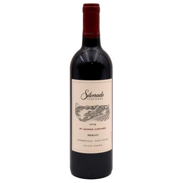 2019 silverado vineyards merlot mt. george vineyard California Red 