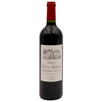 2020 cote de baleau Bordeaux Red 