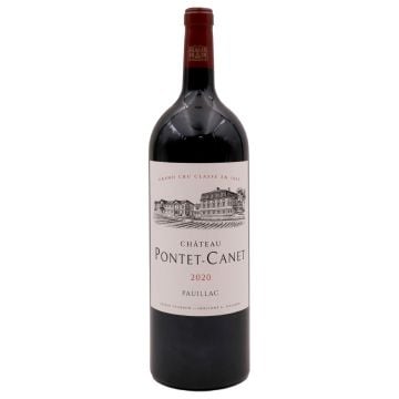 2020 pontet canet Bordeaux Red 