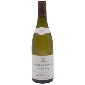2021 domaine michel niellon chassagne montrachet 1er cru les champgains Burgundy White 