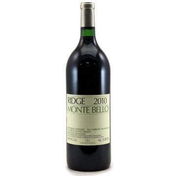 2010 Ridge Monte Bello Cabernet Sauvignon, California Red