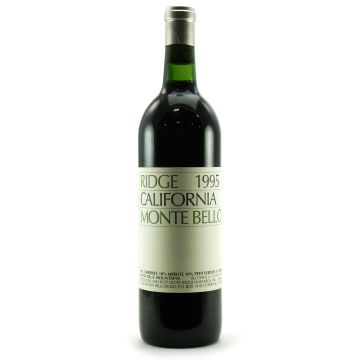 1995 Ridge Monte Bello Cabernet Sauvignon, California Red
