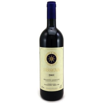 2001 sassicaia Super Tuscans/IGT 