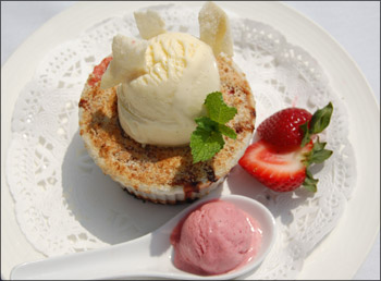 Strawberry-Rhubarb Crisp