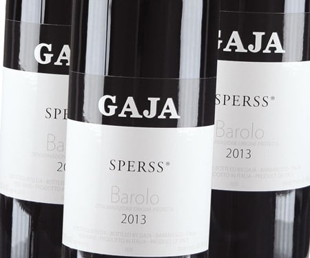 Collector Alert – 2013 Gaja Sperss Barolo