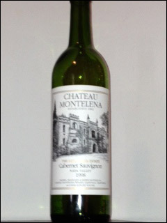 1998 Chateau Montelena Cabernet Sauvignon Estate