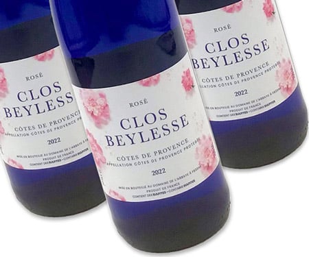 The Ever-So-Popular, Blue Rosé Bottle