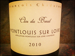 Dry Chenin Blanc from Montlouis